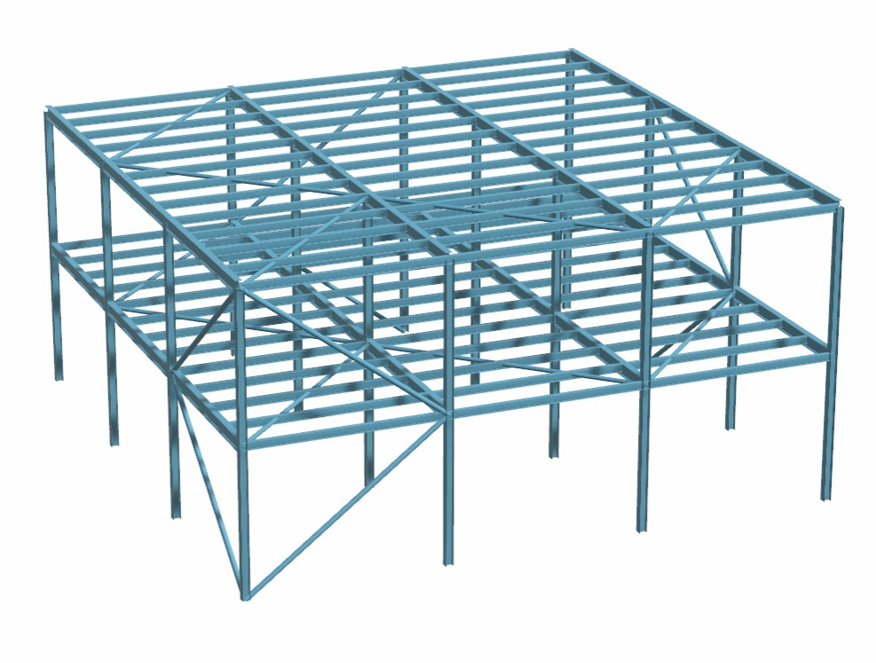 Steel Frame Optimization screenshot